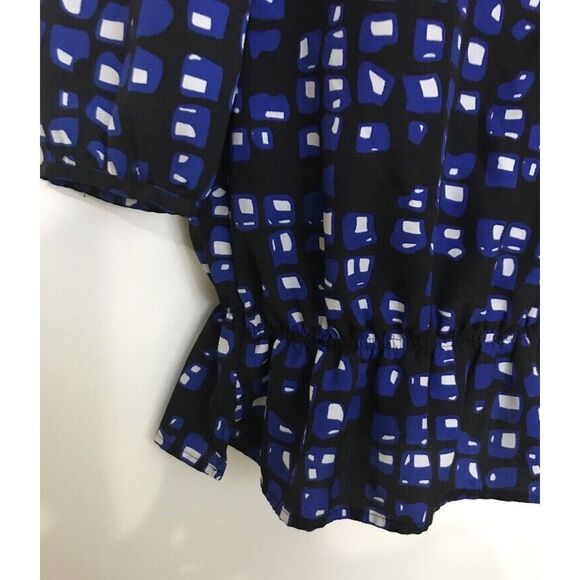 NEW YORK & COMPANY Blouse Top Waist SZ XS X-Small - Picture 6 of 8